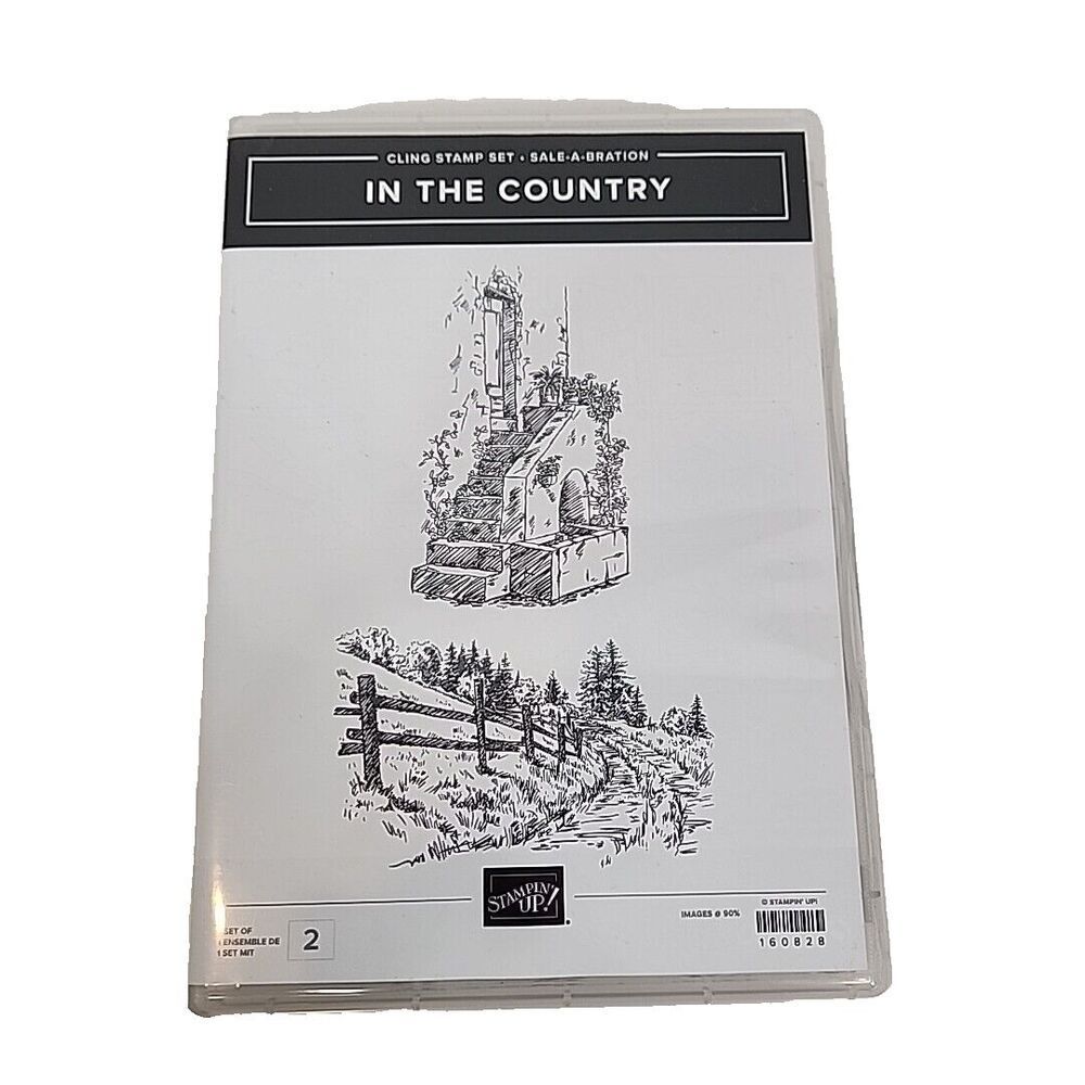 Stampin' Up! IN THE COUNTRY SALE-A-BRATION Stamp Set of 2 160828 Nature Cling
